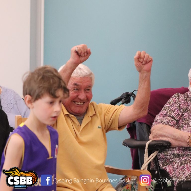 🏀 Basket Santé & lien intergénérationnel à Cysoing : une belle rencontre au CSBB