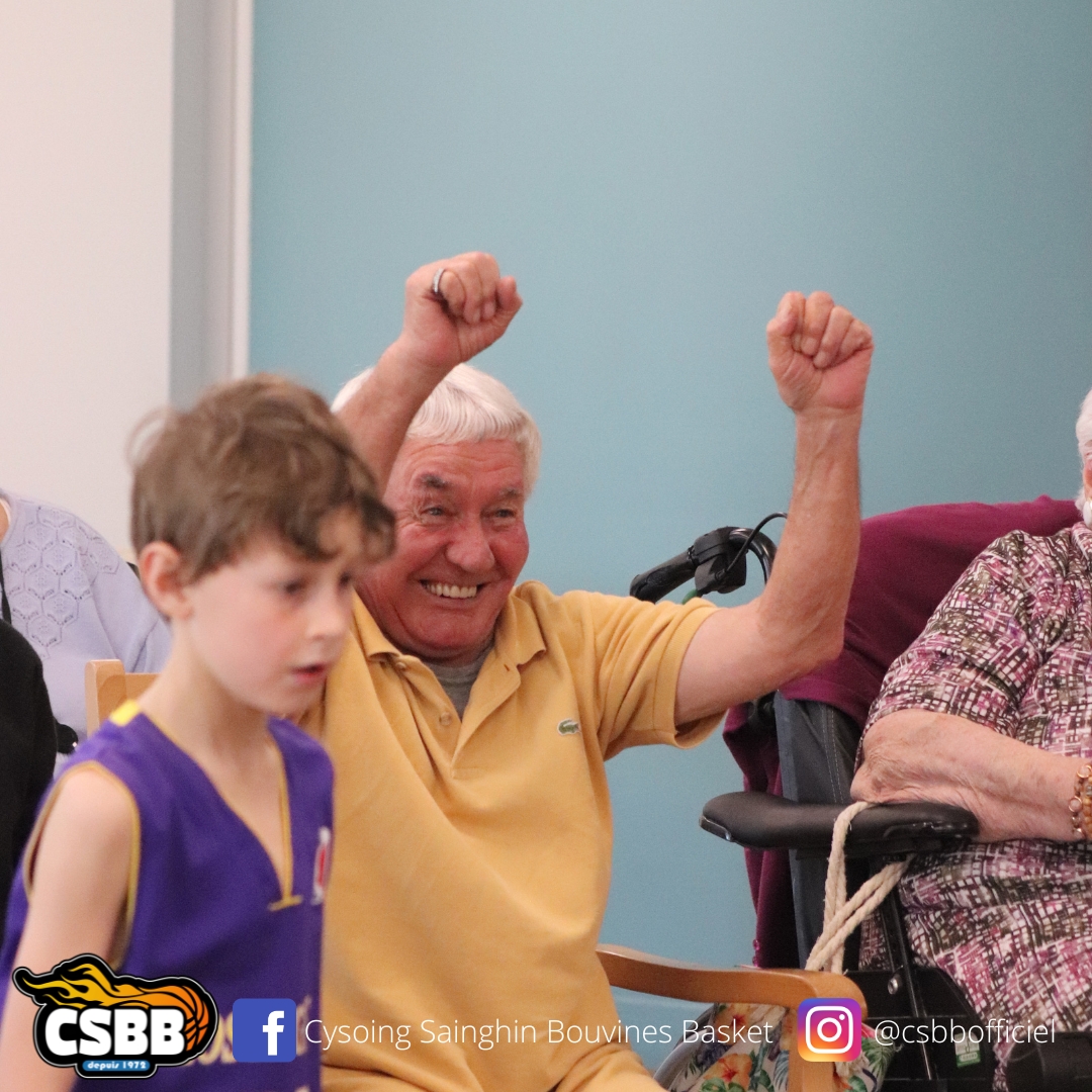 🏀 Basket Santé & lien intergénérationnel à Cysoing : une belle rencontre au CSBB
